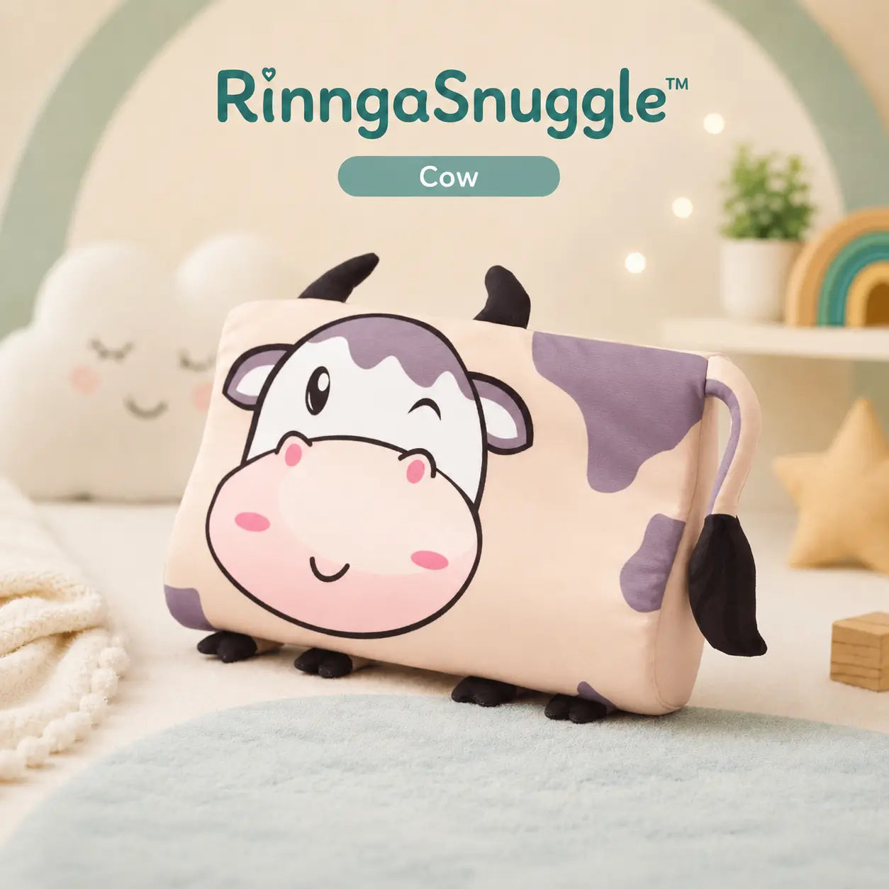 "RinngaSnuggle™ — The Pillow That Makes Bedtime Easy Again"