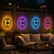 Decorative Solar Butterfly Lights Garden Wall