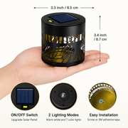 Decorative Solar Butterfly Lights Garden Wall