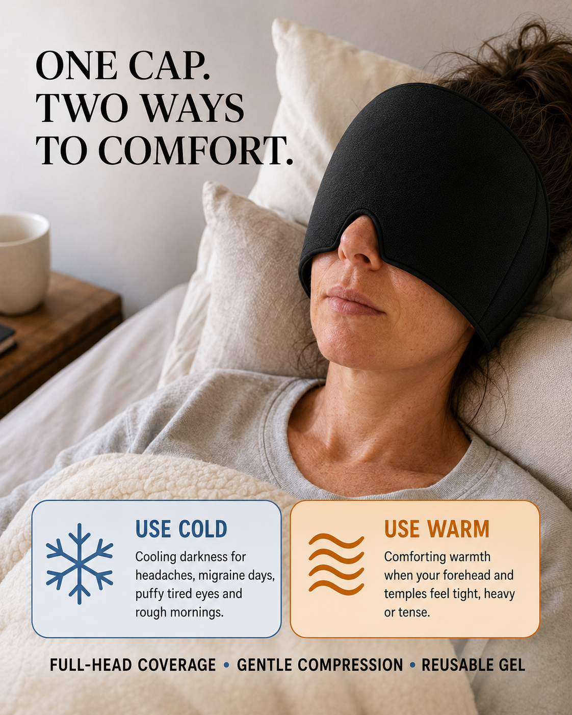 Rinnga Cooling Migraine & Headache Gel Cap