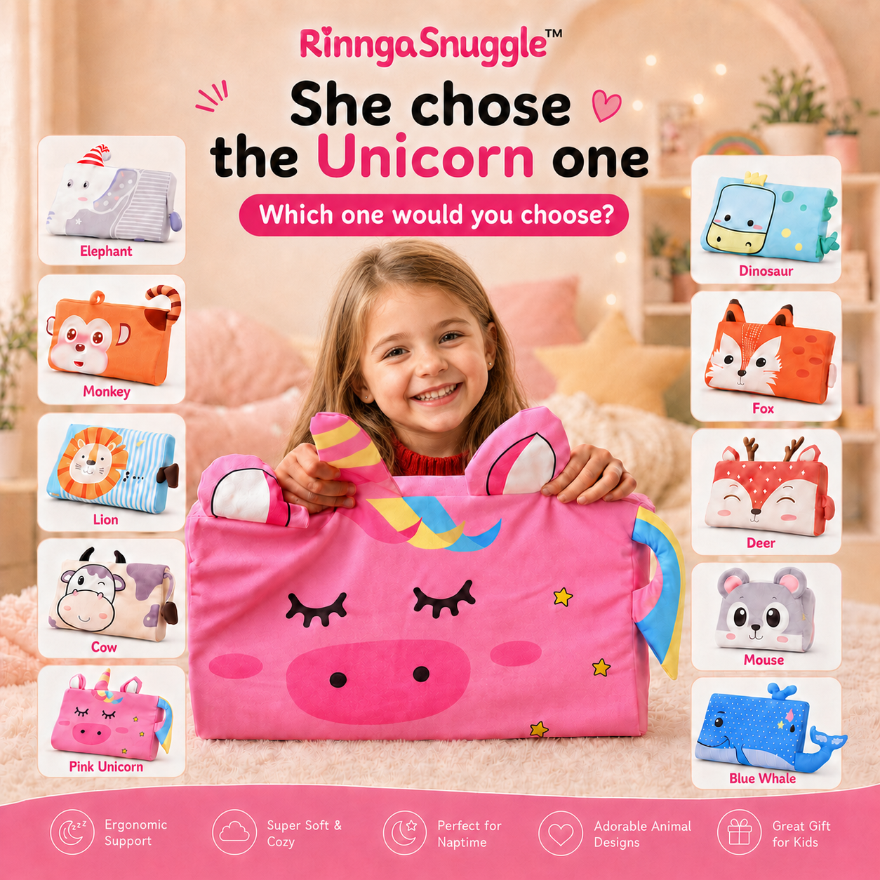 Make bedtime feel softer, calmer and more familiar.