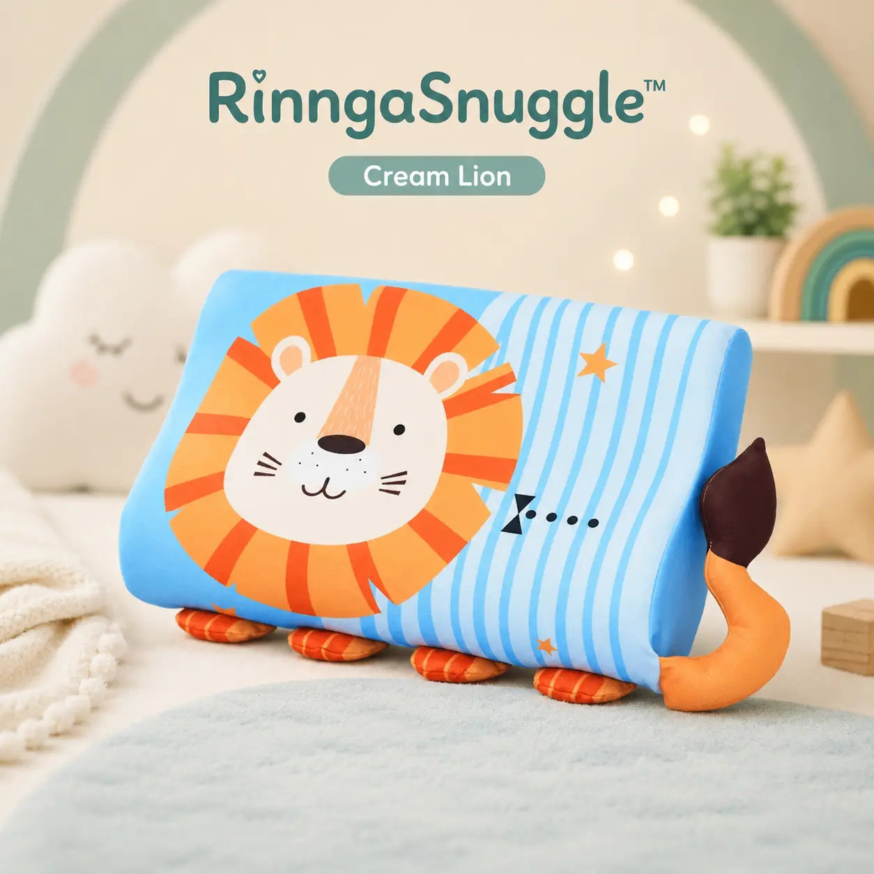 "RinngaSnuggle™ — The Pillow That Makes Bedtime Easy Again"