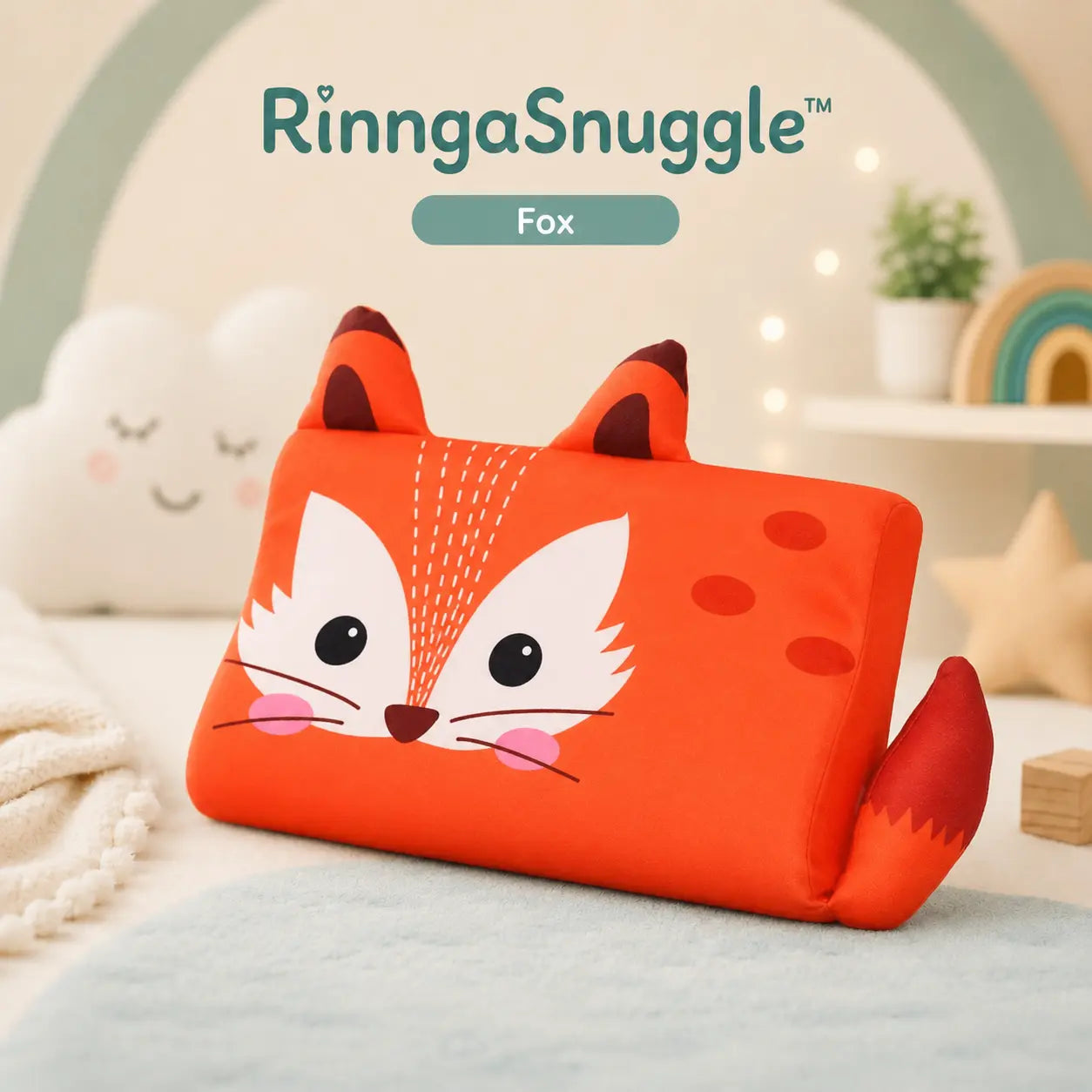 "RinngaSnuggle™ — The Pillow That Makes Bedtime Easy Again"
