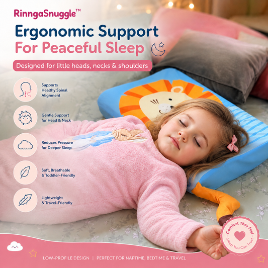 "RinngaSnuggle™ — The Pillow That Makes Bedtime Easy Again"