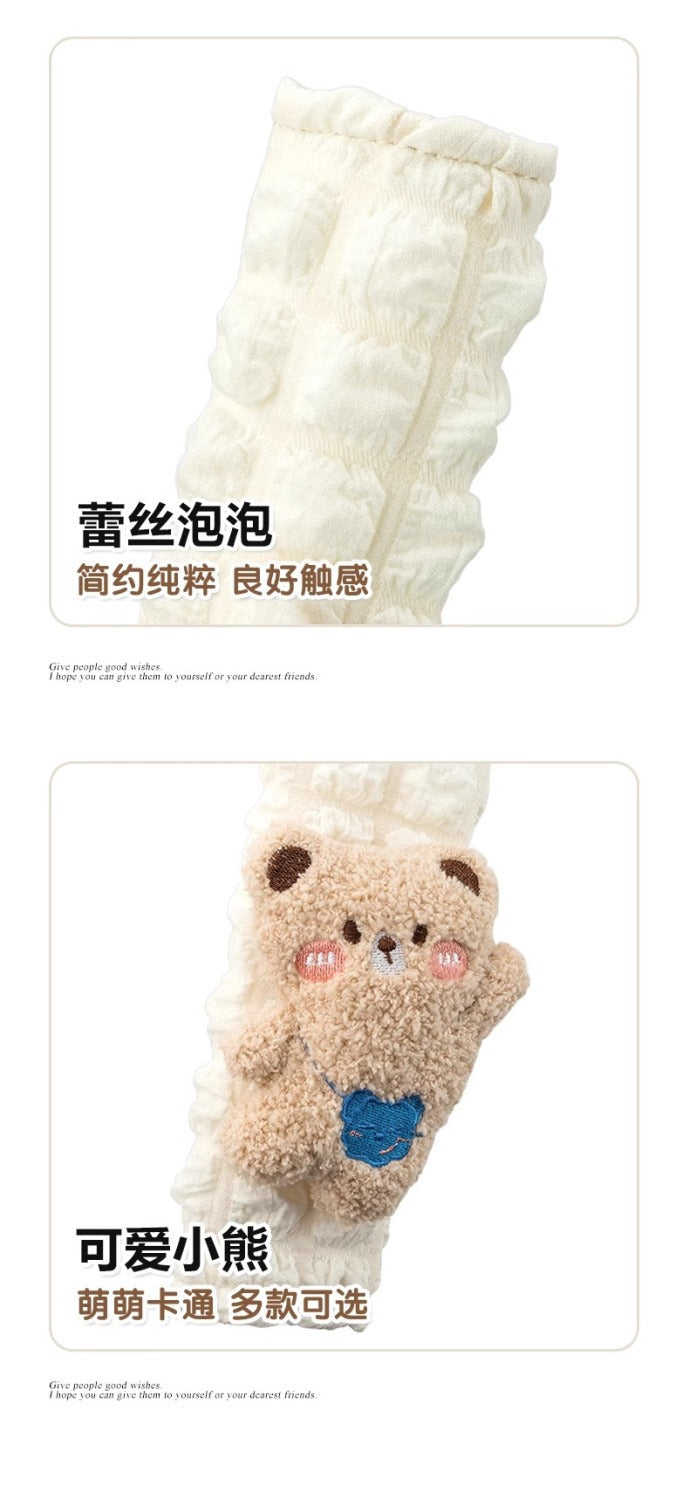 Seatbelt Shoulder Pad Cover — Cute Bear Style + Anti-Slip (All Season)