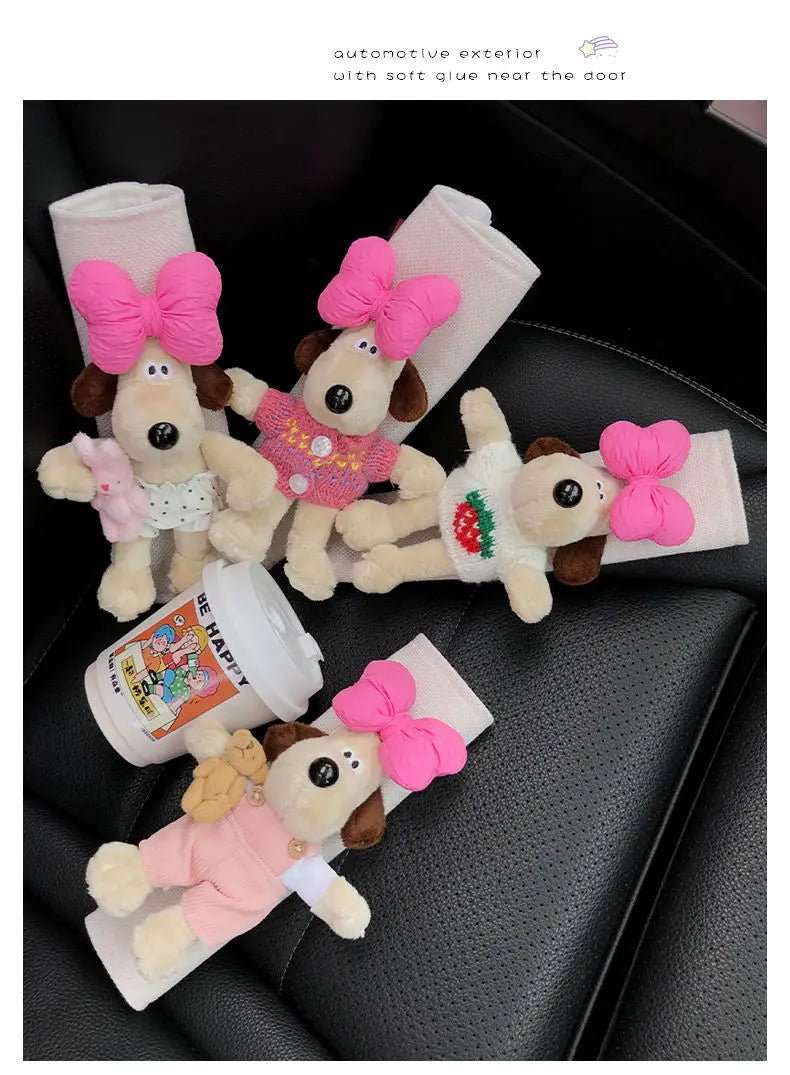 Cute Repair Dog Car Seat Belt Shoulder Cover