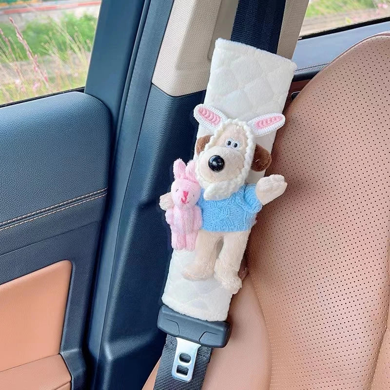 Cute Repair Dog Car Seat Belt Shoulder Cover