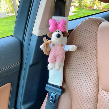 Cute Repair Dog Car Seat Belt Shoulder Cover