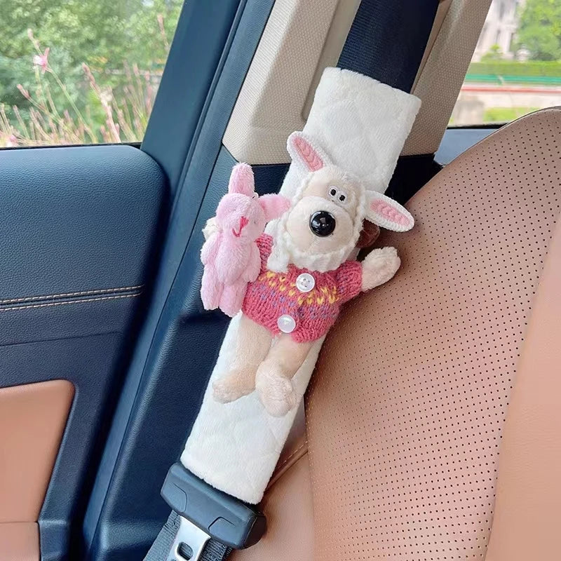 Cute Repair Dog Car Seat Belt Shoulder Cover