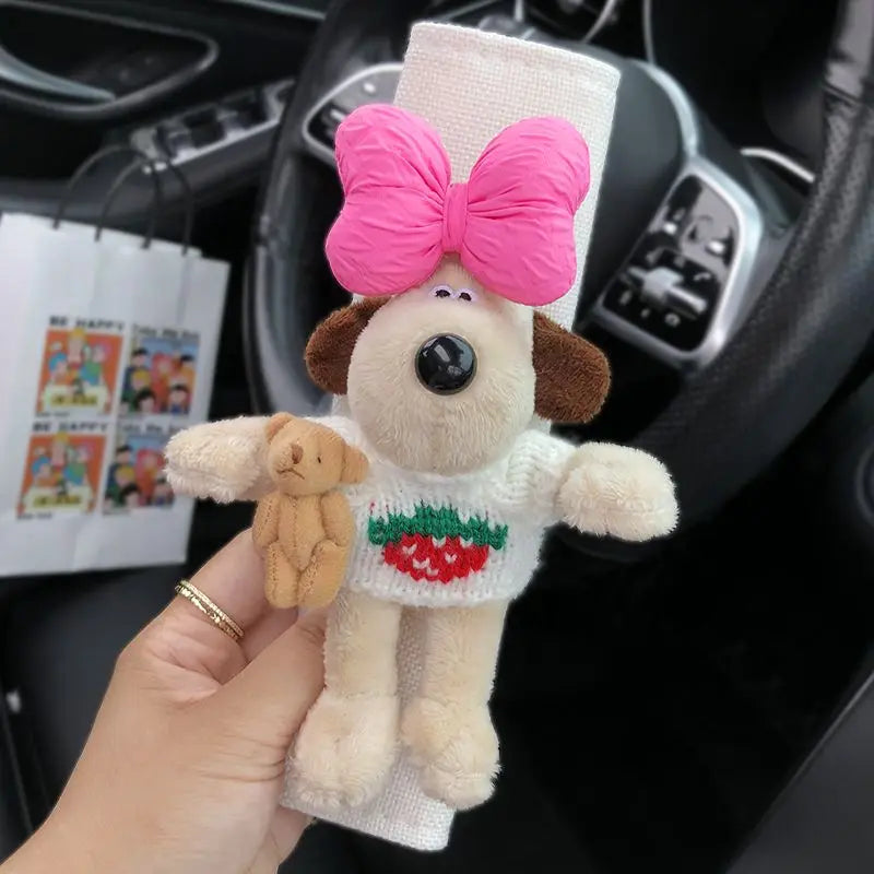 Cute Repair Dog Car Seat Belt Shoulder Cover