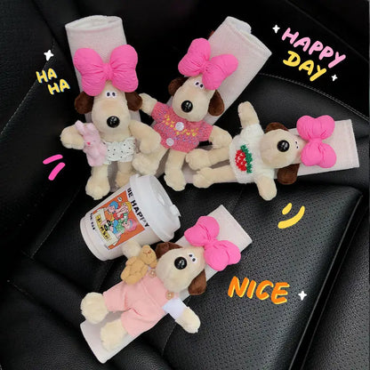 Cute Repair Dog Car Seat Belt Shoulder Cover