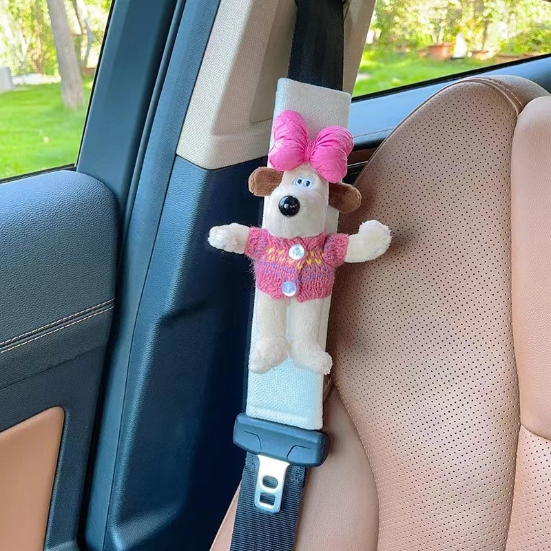 Cute Repair Dog Car Seat Belt Shoulder Cover