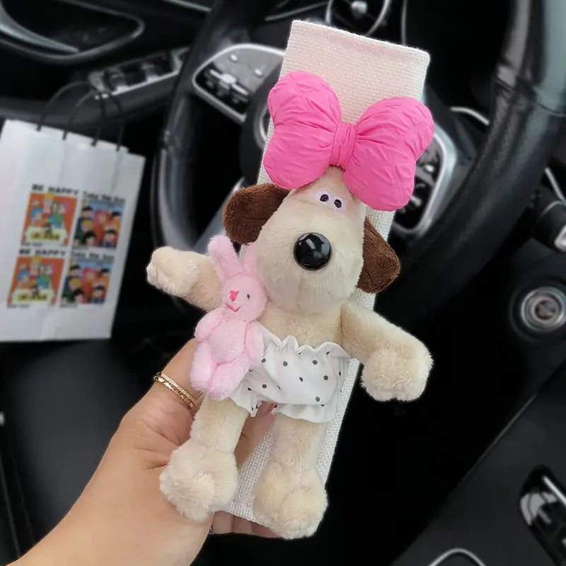 Cute Repair Dog Car Seat Belt Shoulder Cover