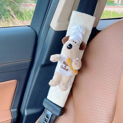 Cute Repair Dog Car Seat Belt Shoulder Cover