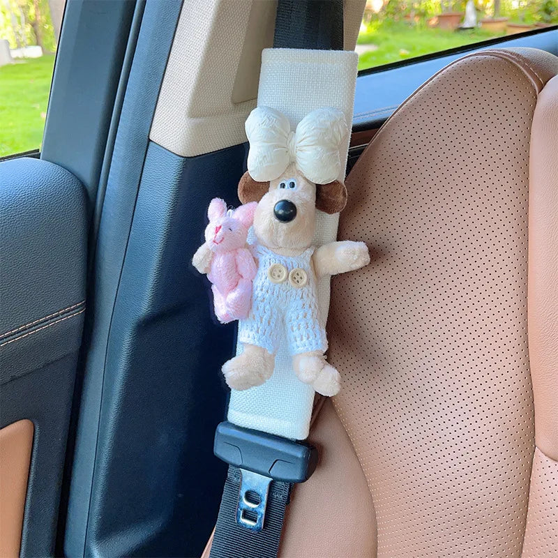 Cute Repair Dog Car Seat Belt Shoulder Cover