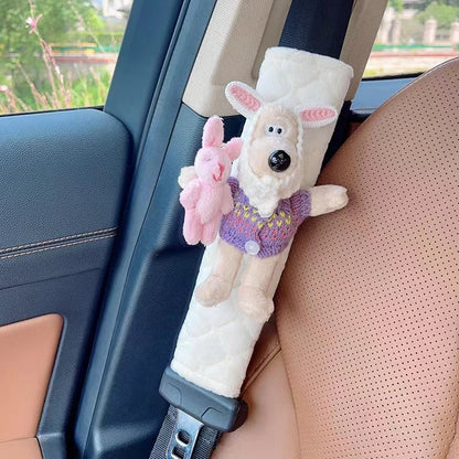 Cute Repair Dog Car Seat Belt Shoulder Cover