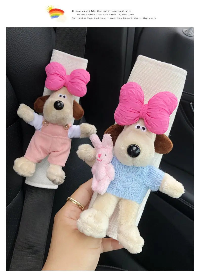 Cute Repair Dog Car Seat Belt Shoulder Cover