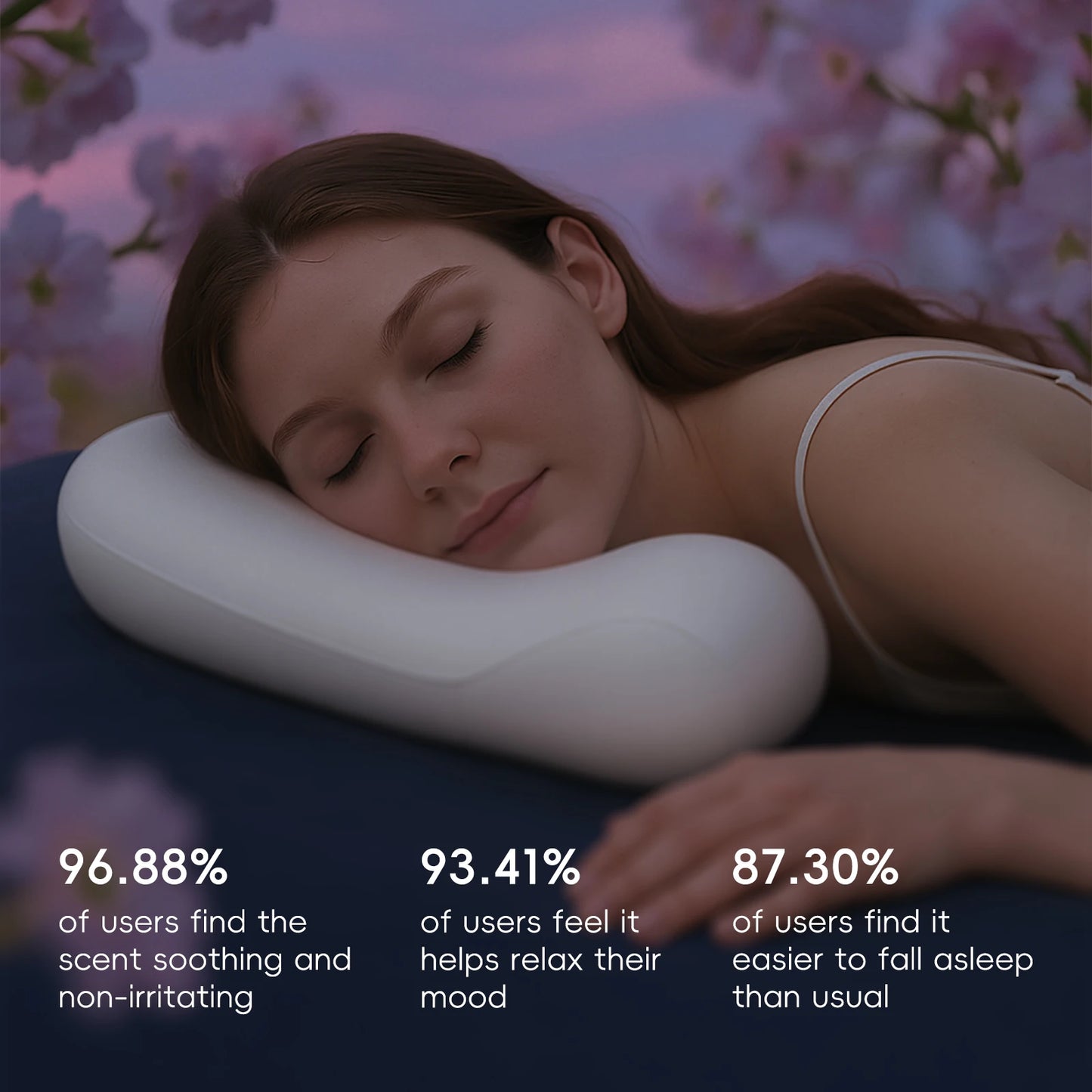 LAIKOU Japan Sakura Sleep Spray 60ml Lavender Chamomile Gentle Scent Soothe Relax Pillow Linen Mist