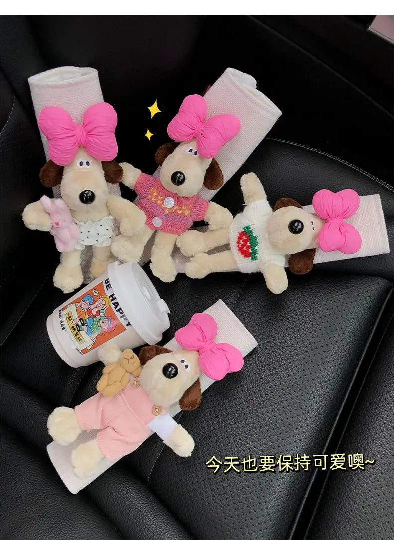 Cute Repair Dog Car Seat Belt Shoulder Cover