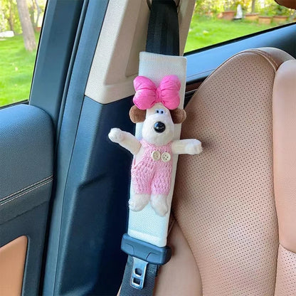 Cute Repair Dog Car Seat Belt Shoulder Cover