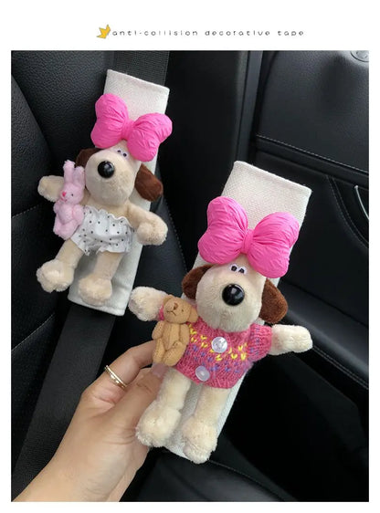 Cute Repair Dog Car Seat Belt Shoulder Cover