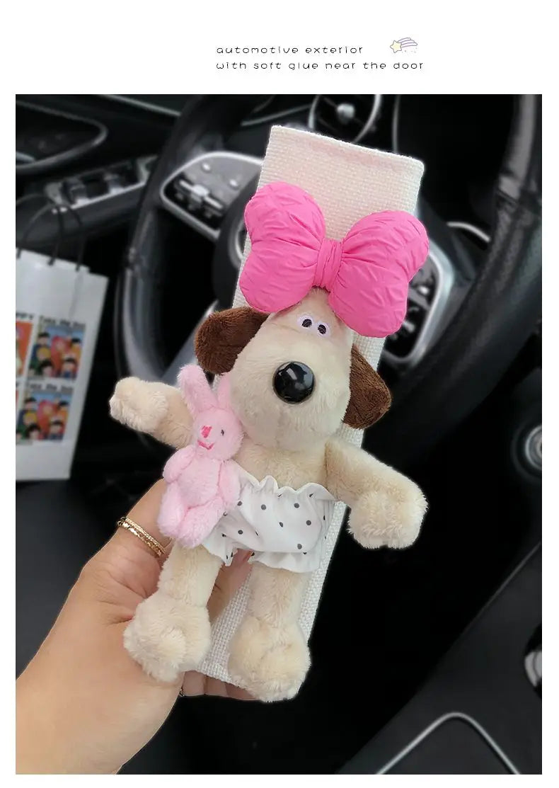 Cute Repair Dog Car Seat Belt Shoulder Cover