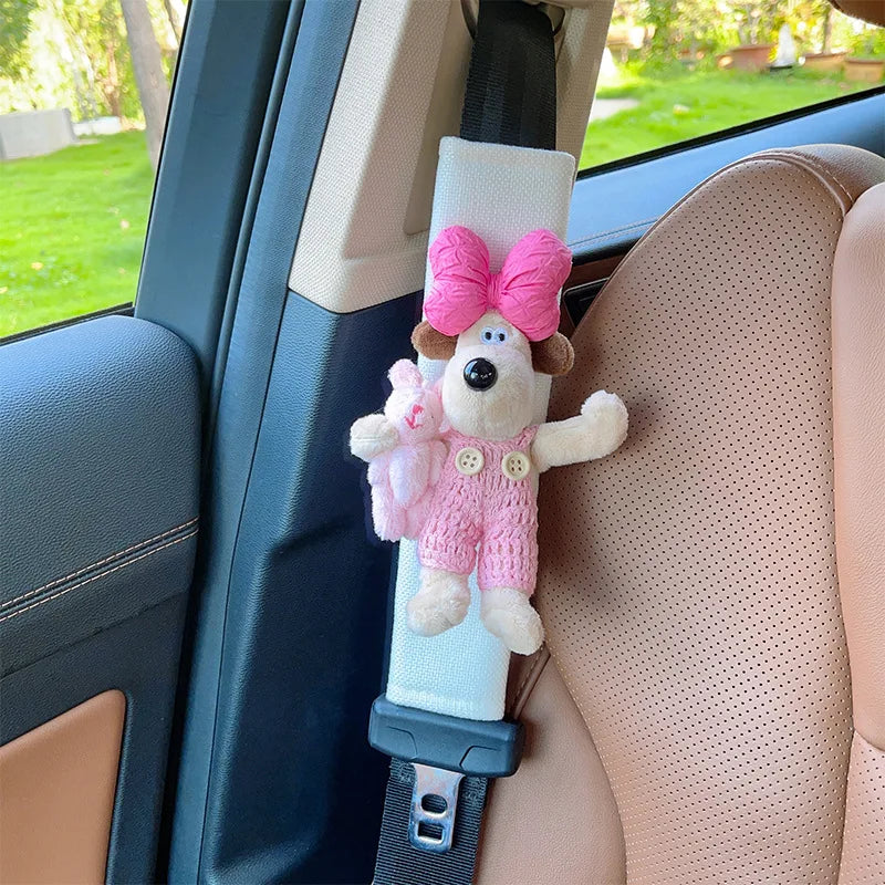Cute Repair Dog Car Seat Belt Shoulder Cover