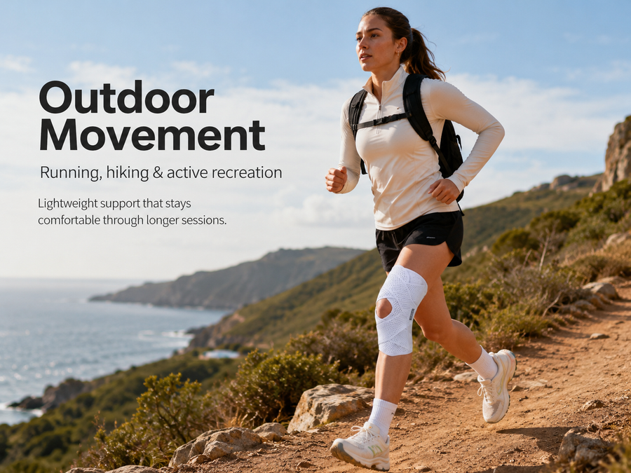 Running, hiking and active recreation